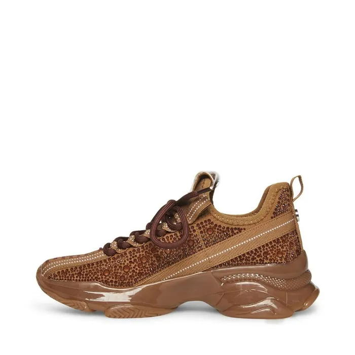 Womens Maxima Chocolate Steve Madden Sneakers