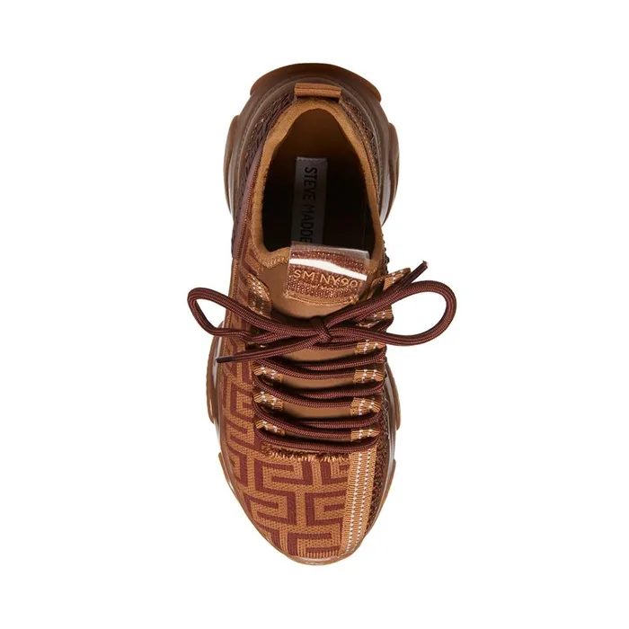 Womens Maxima Chocolate Steve Madden Sneakers
