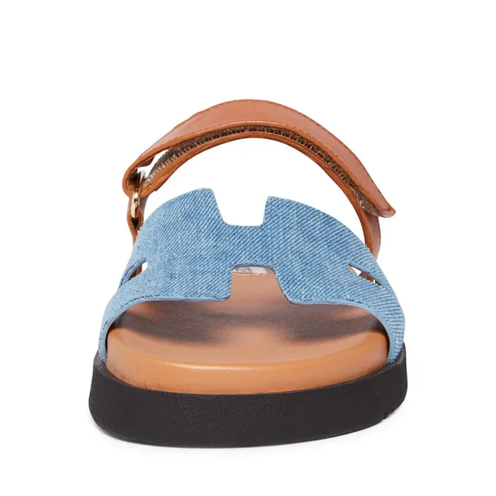 Womens Mayven Denim Multi Steve Madden Sandals
