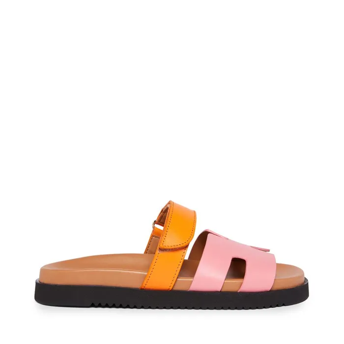 Womens Mayven Pink Multi Steve Madden Sandals