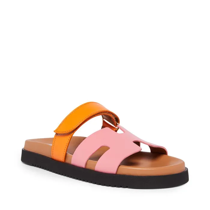 Womens Mayven Pink Multi Steve Madden Sandals
