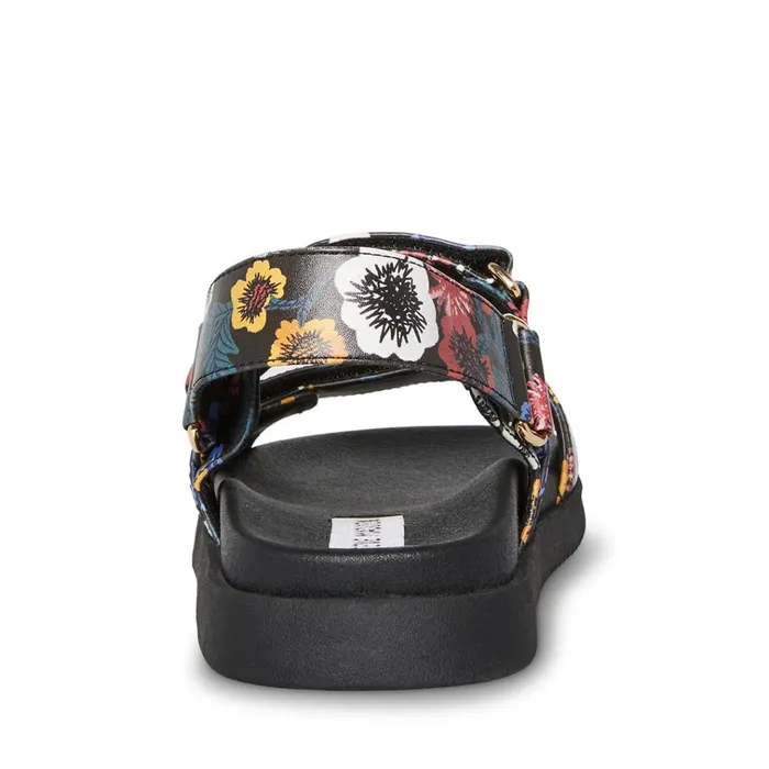 Womens Mona Floral Multi Steve Madden Sandals