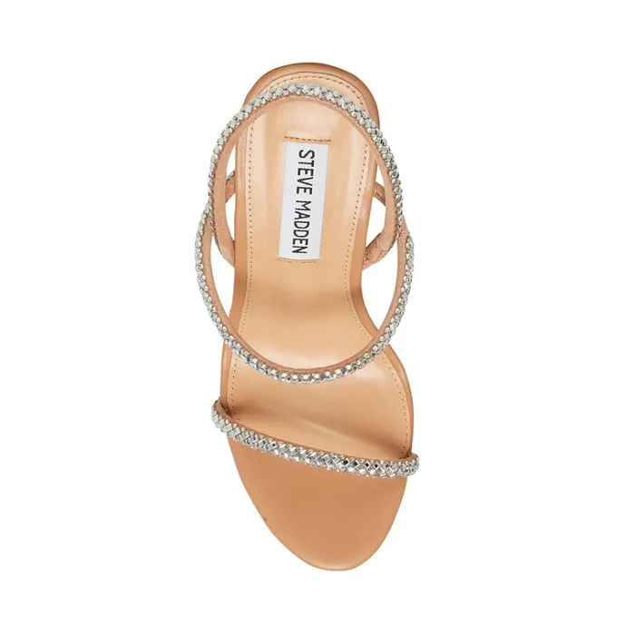 Womens Morgan Rhinestones Steve Madden Sandals