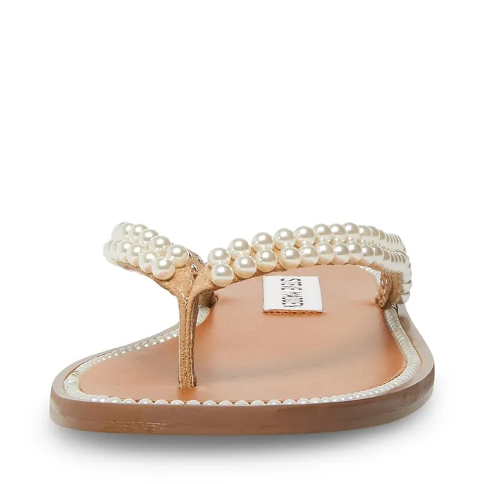 Womens Nadira White Multi Steve Madden Sandals