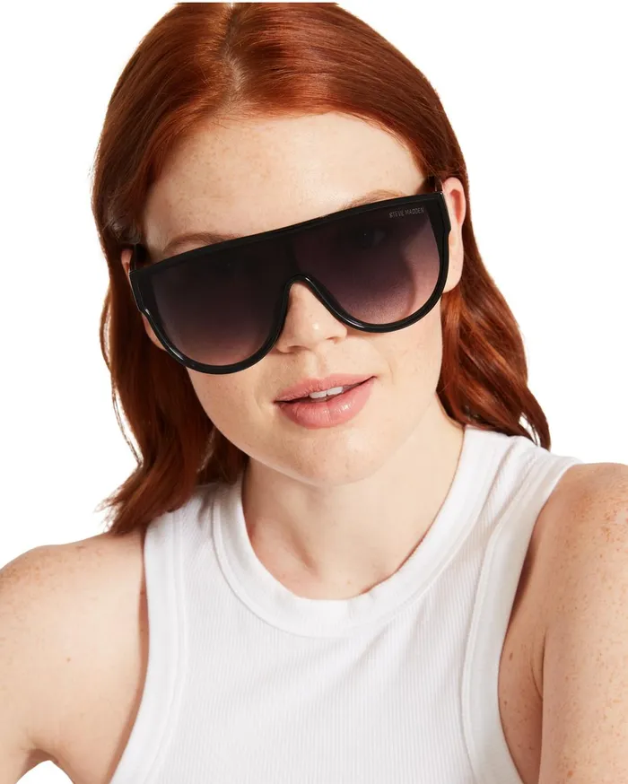 Womens Nigel Sunglasses Black Steve Madden Sunglasses