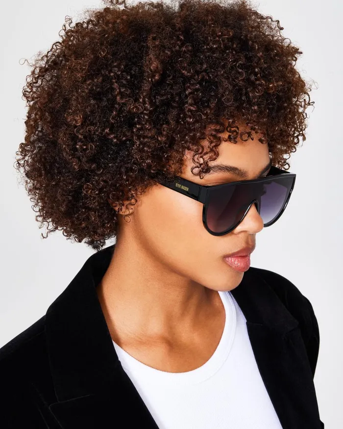 Womens Nigel Sunglasses Black Steve Madden Sunglasses