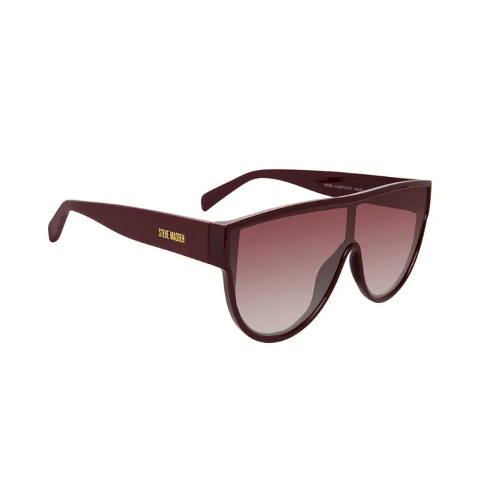 Womens Nigel Sunglasses Burgundy Steve Madden Sunglasses