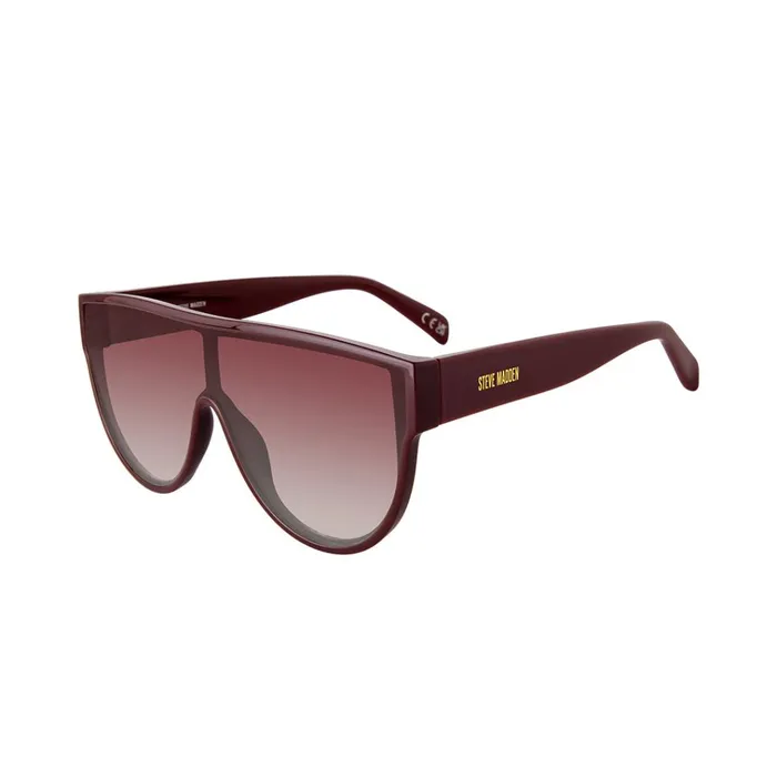 Womens Nigel Sunglasses Burgundy Steve Madden Sunglasses