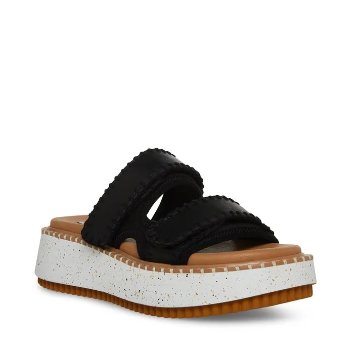 Womens Otto Black Multi Steve Madden Sandals