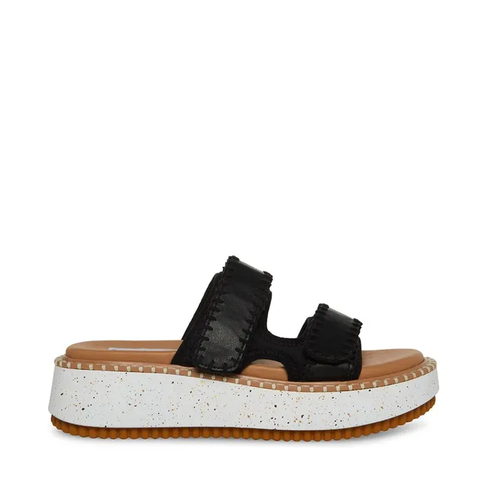 Womens Otto Black Multi Steve Madden Sandals