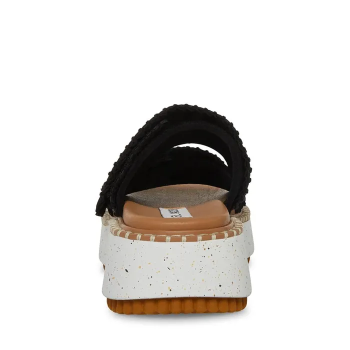 Womens Otto Black Multi Steve Madden Sandals