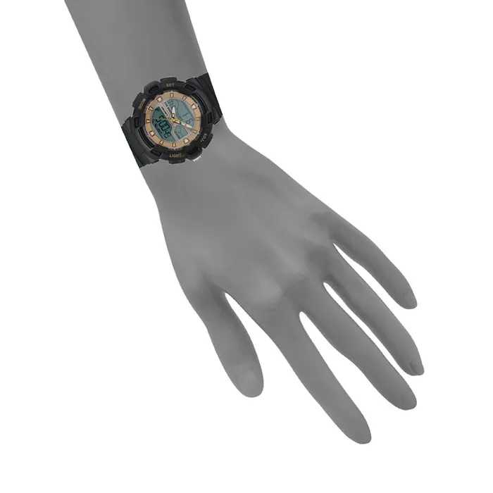 Womens Oversized Sport Watch Black Steve Madden Watches