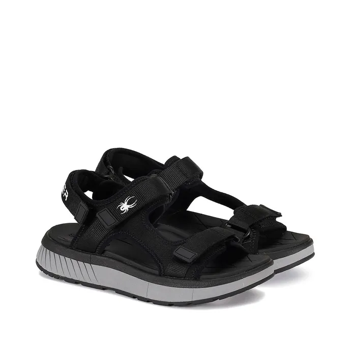 Womens Panama 8211 Black Spyder Sandals