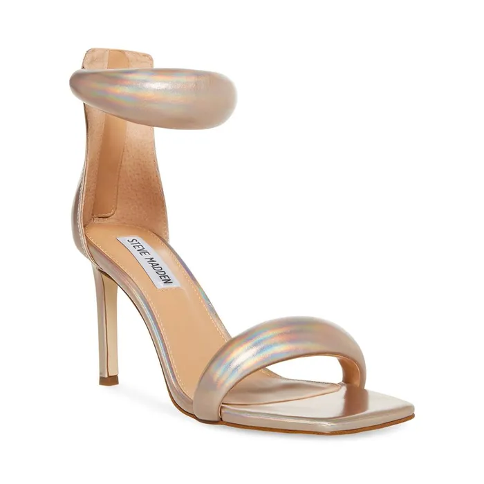 Womens Partay Platinum Steve Madden Heels