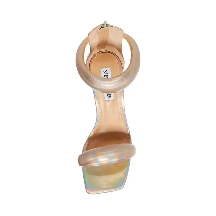 Womens Partay Platinum Steve Madden Heels
