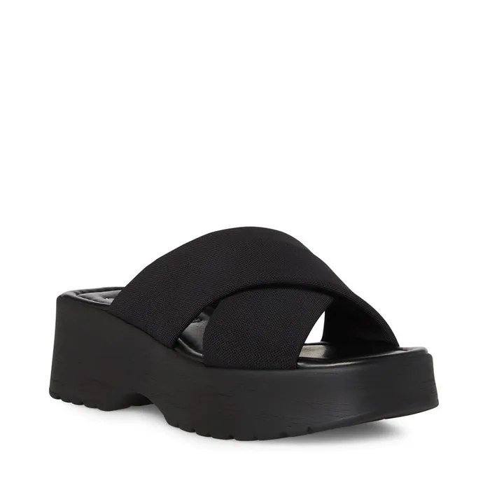 Womens Phoebe Black Steve Madden Sandals