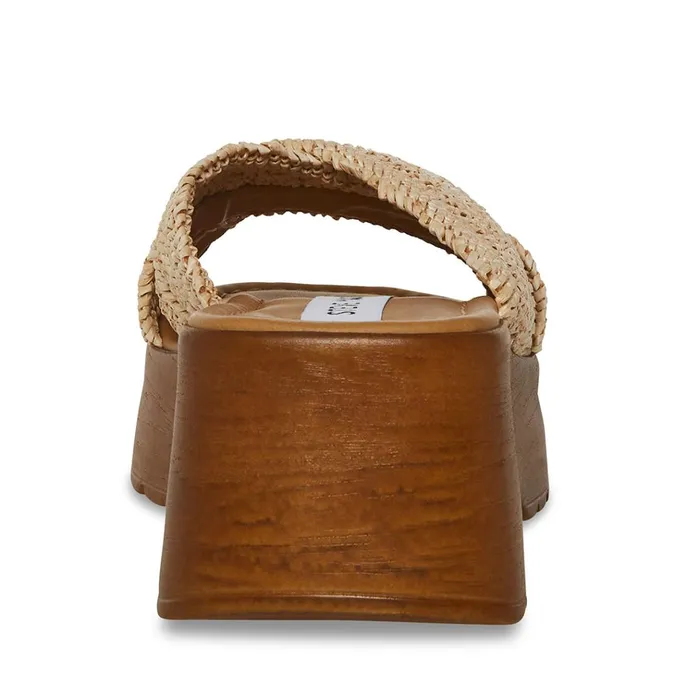 Womens Phoebe Raffia Steve Madden Sandals