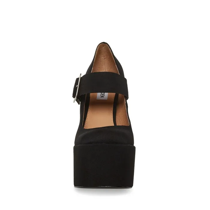 Womens Plaza Black Steve Madden Heels