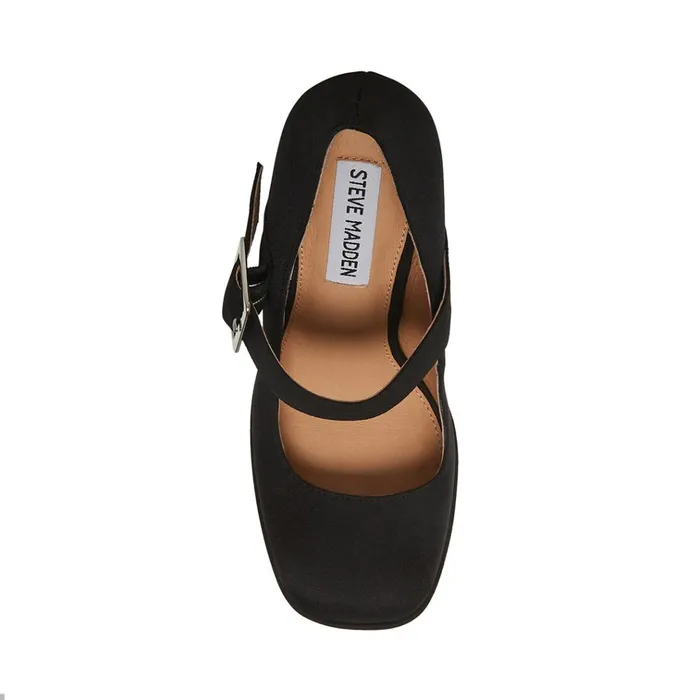 Womens Plaza Black Steve Madden Heels