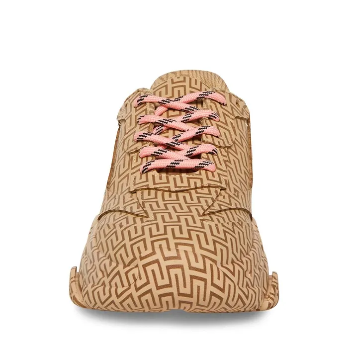Womens Possession Brown Multi Steve Madden Sneakers