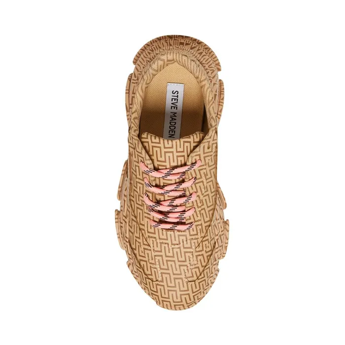 Womens Possession Brown Multi Steve Madden Sneakers