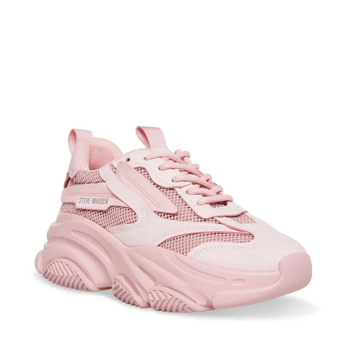 Womens Possession Dusty Pink Steve Madden Sneakers