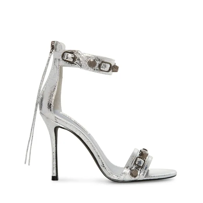 Womens Precious Silver Steve Madden Heels