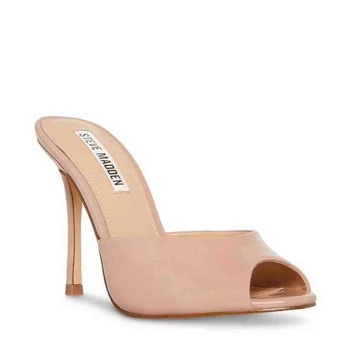 Womens Priya Blush Patent Steve Madden Heels Womens Priya Blush Patent Steve Madden Heels