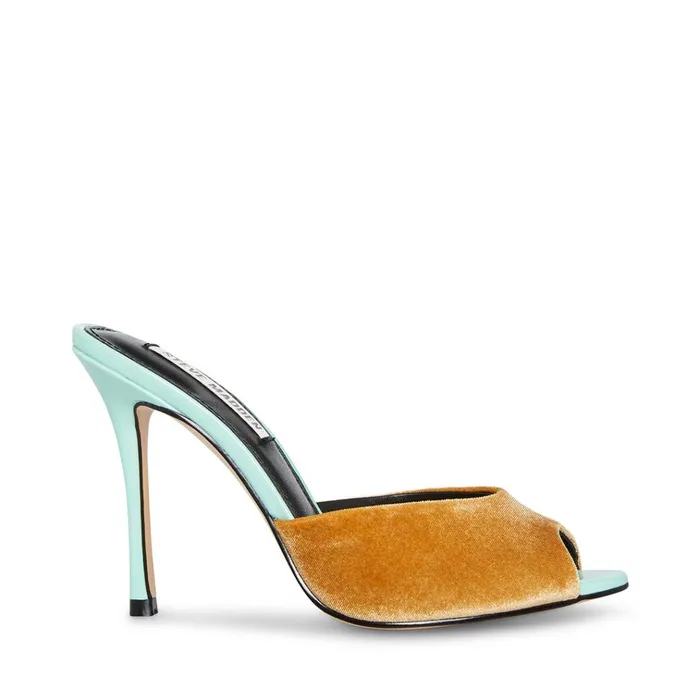 Womens Priya Multi Velvet Steve Madden Heels