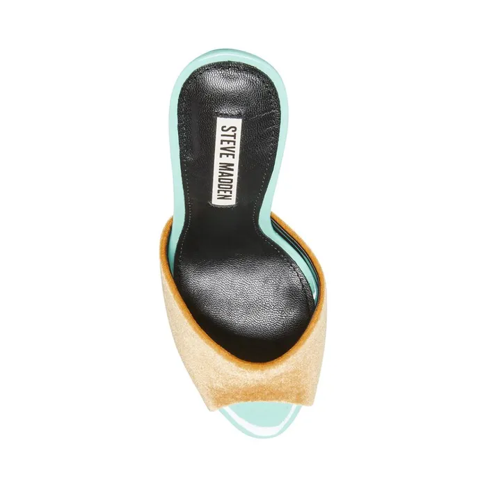 Womens Priya Multi Velvet Steve Madden Heels
