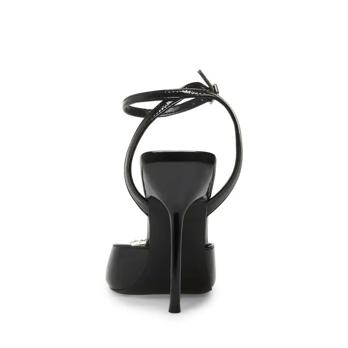 Womens Prize Black Patent Steve Madden Heels