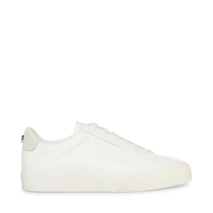 Womens Remi White Steve Madden Sneakers