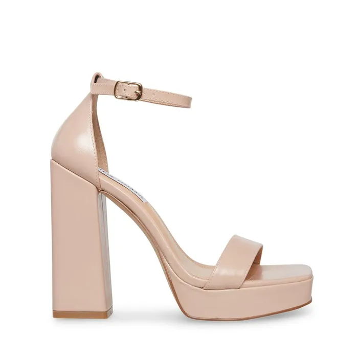 Womens Replay Blush Leather Steve Madden Heels