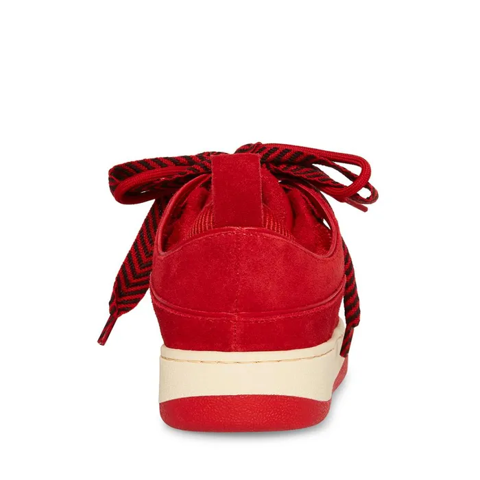 Womens Roaring Red Multi Steve Madden Sneakers