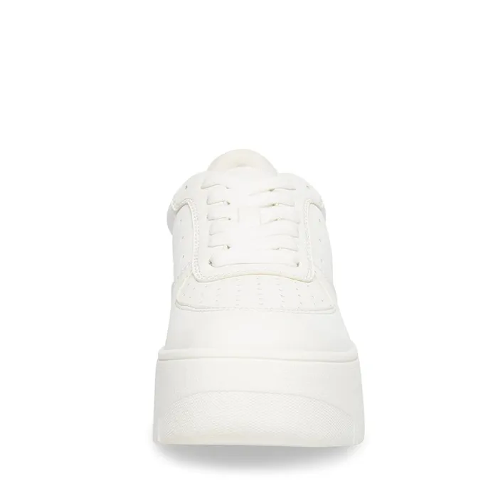 Womens Rocket White Steve Madden Sneakers