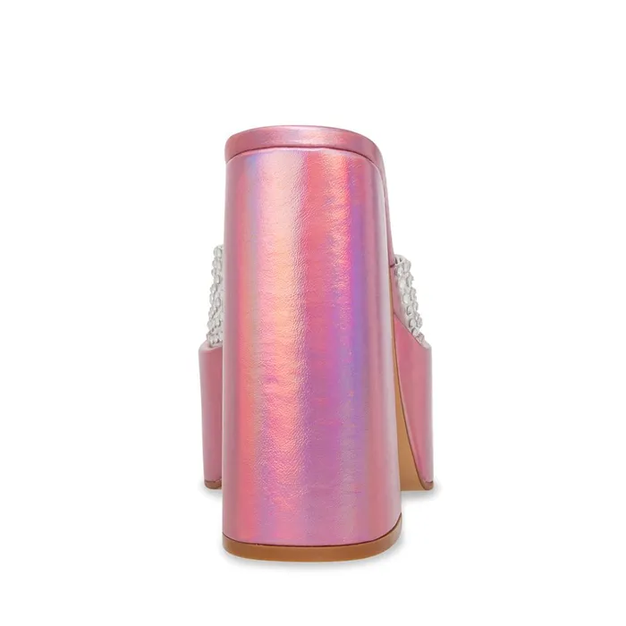 Womens Ruby Iridescent Steve Madden Heels