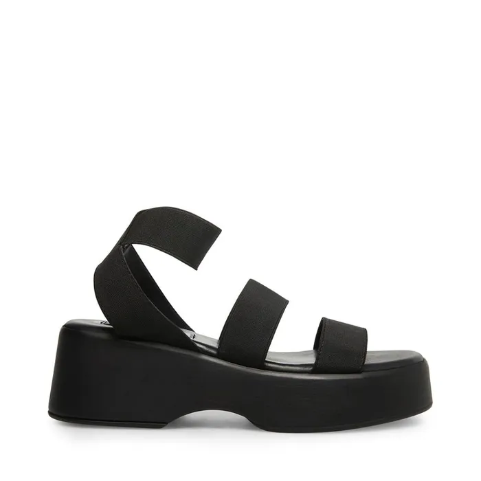 Womens Sashes Black Steve Madden Sandals