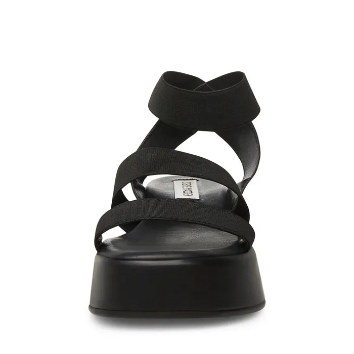 Womens Sashes Black Steve Madden Sandals