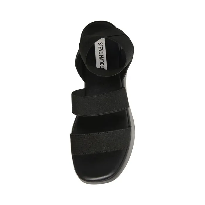 Womens Sashes Black Steve Madden Sandals