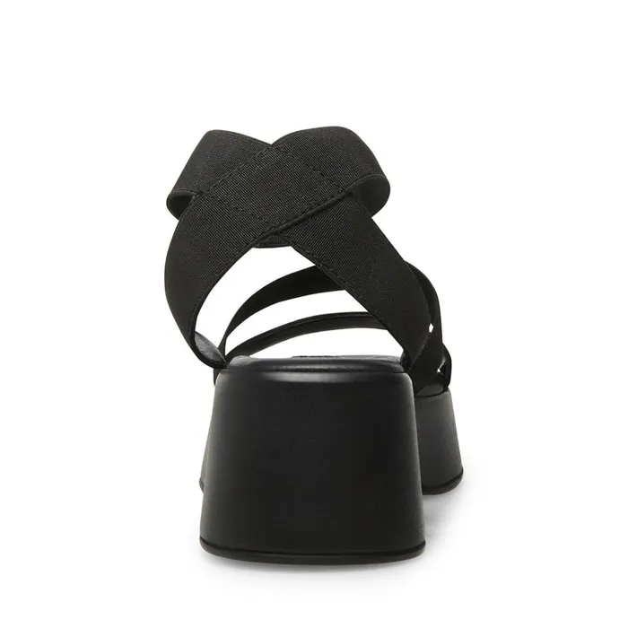 Womens Sashes Black Steve Madden Sandals
