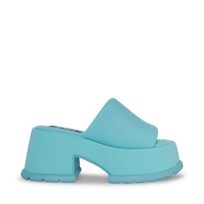 Womens Shelly Blue Steve Madden Sandals
