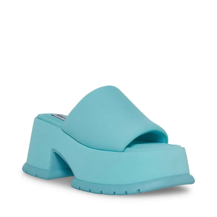 Womens Shelly Blue Steve Madden Sandals
