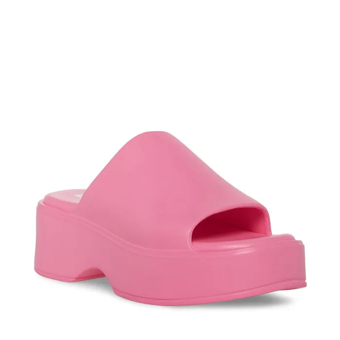 Womens SlinkyJ Pink Steve Madden Sandals