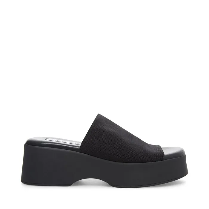 Womens Slinky30 Black Steve Madden Sandals