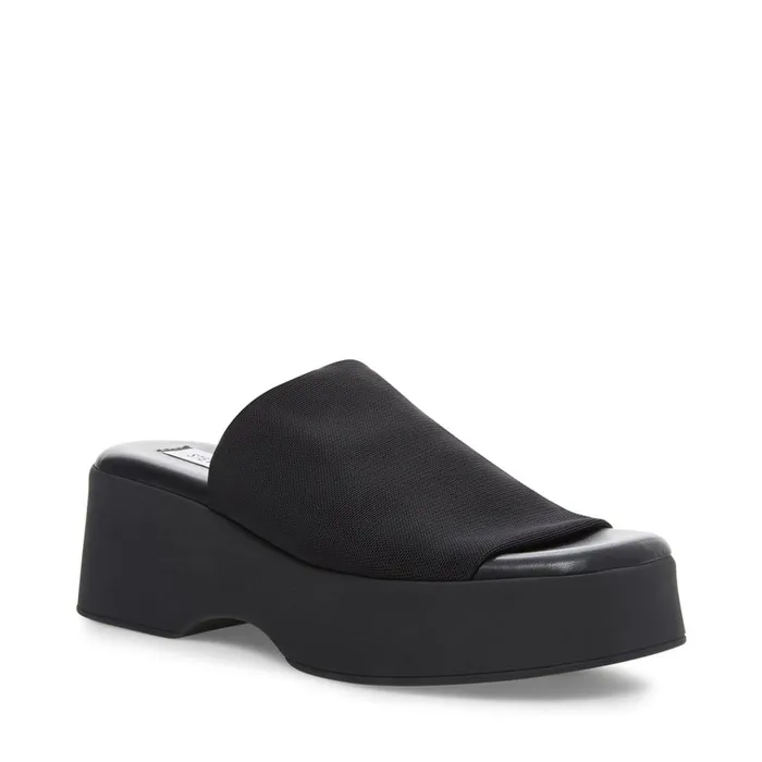 Womens Slinky30 Black Steve Madden Sandals