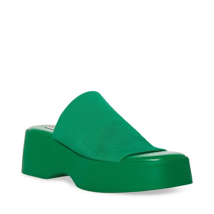 Womens Slinky30 Green Steve Madden Sandals