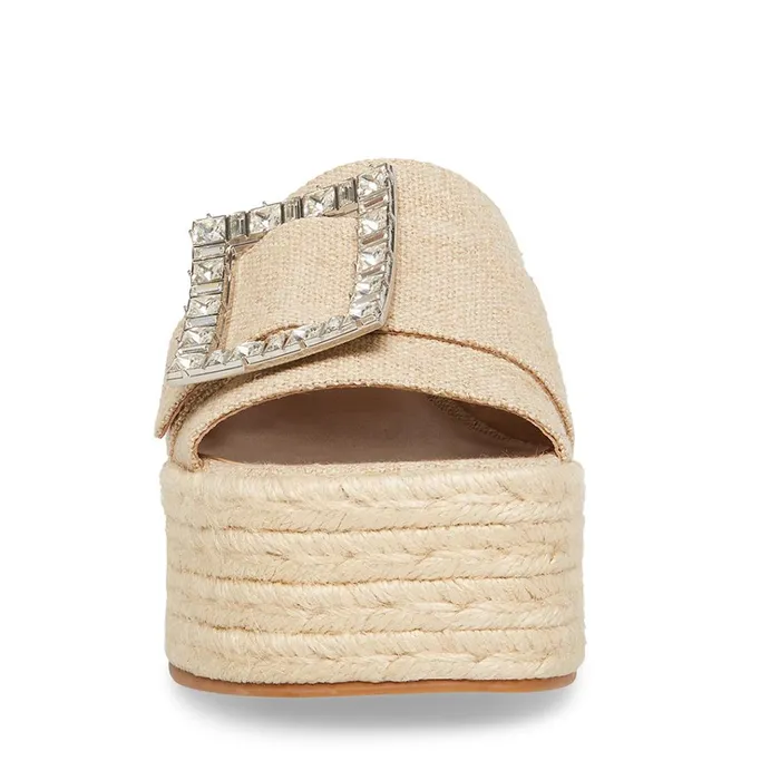Womens Solana Natural Steve Madden Sandals