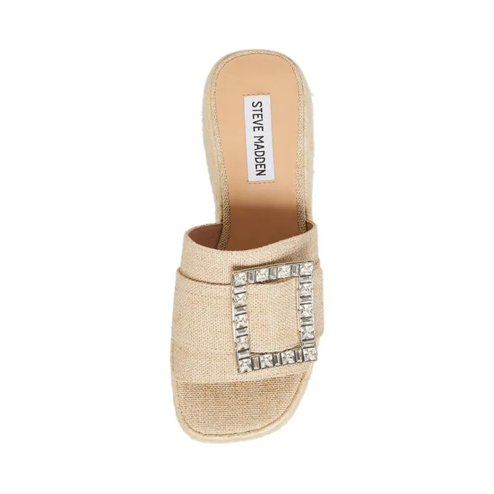 Womens Solana Natural Steve Madden Sandals