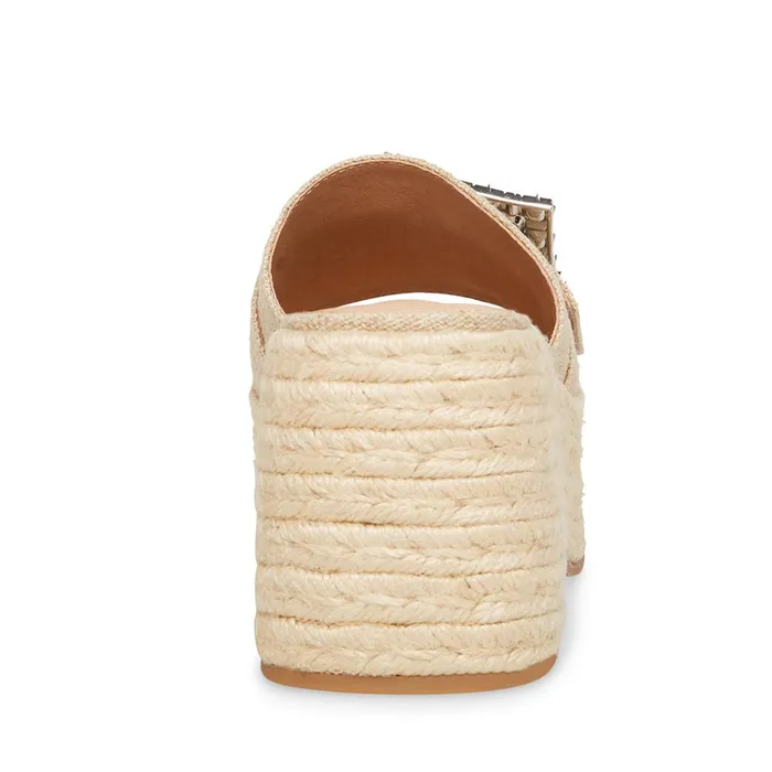 Womens Solana Natural Steve Madden Sandals
