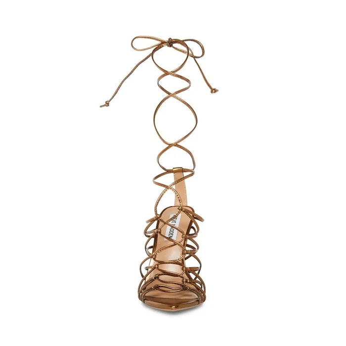 Womens Sonyah Bronze Steve Madden Heels